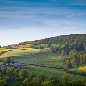 Countryside that can be explored on caravan or motorhome holiday